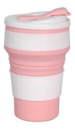 Vaso Plegable Jarro Térmico Mug Silicona Involcable Agarre - Imagen 2
