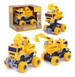 Juguete Camión Fricción Bombero Construcción Luz Sonido - Imagen 8