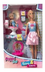 Juguete Muñeca Kiara Niñera Con Baño Accesorios Babymovil - Imagen 9
