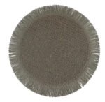 Mantel Individual Con Flecos Plato De Sitio 38cm - Imagen 6