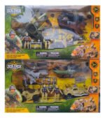 Juguete Set 2 Soldado Guerra Lancha Tanque Avion Helicoptero - Imagen 4