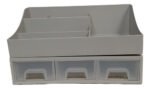 Organizador De Escritorio Maquillaje Cajonera 3 Cajones Kuma - Imagen 3