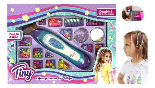 Juguete Set Peluqueria Infantil Trenzador Pelo Bijou Tiny