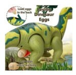 Juguete Dinosaurio Luces Sonidos Camina Pone Huevos Proyecta - Imagen 4