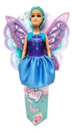 Muñeca Tiny Hada Mágica Con Alas Brillos Juguete Vs Colores - Imagen 2
