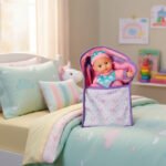 Tiny Baby Bebote Juli Con Mochila Y Sonidos 27cm Cuerpo Soft - Imagen 5