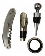 Set Kit De Vino 4 Piezas Regalo Empresarial En Caja - Imagen 4