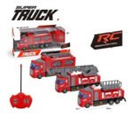 Juguete Camion Control Remoto Bombero Policia Construccion - Imagen 6