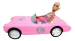 Muñeca 30 Cm Tiny Con Su Auto De Paseo Con Sticker Tun Tuni Color Auto Rosa Sebigus - Imagen 2