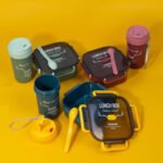 Set Lunchera Hermético Con Divisiones Vianda Escolar Vaso - Imagen 12