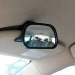 Espejo Delantero Pequeño Universal Para Auto Ideal Para Observar Al Bebé - Baby Innovation Color Negro - Imagen 2