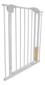 Puerta De Seguridad Bebe Niños Metalica Extensible Escalera - Imagen 6