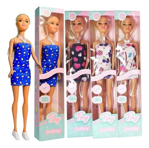 Juguete Muñeca X3 Tiny Fantasy 30 Cm Articulada Babymovil