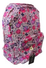 Mochila Escolar Zaki Rosa Niñas Kawaii Con Cartuchera Y Estampado - Imagen 3