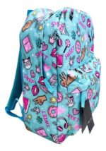 Mochila Escolar Colegio Nena Nene Porta Notebook Babymovil Color Celeste Sweet Diseño De La Tela Estampado