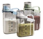 Dispenser Cerealero Hermético 2.8l Acrílico Verde Claro Master Sale - Imagen 2