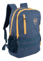 Mochila Boca Juniors 17,5 Pulgadas Modelo Color Azul Diseño De La Tela Liso - Imagen 12