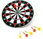 Tablero Dardos Albatros-5072 Madera Reversible Niños Punta Acero Negro Rayas