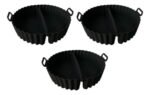 Moldes X3 Silicona Airfryer Freidora De Aire Antiadherente