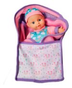 Tiny Baby Bebote Juli Con Mochila Y Sonidos 27cm Cuerpo Soft