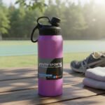 Botella Deportiva Acero 800 Ml Frío/calor Con Tapa Y Manija - Imagen 3