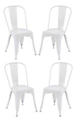 Sillas X4 Tolix Metálica Reforzada Casa Jardin - Imagen 3