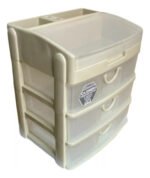 Cajonera Organizadora 3 Cajones Escritorio Maquillaje Kuma - Imagen 3