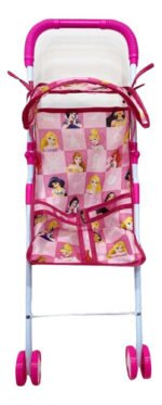 Cochecito De Muñecas Con Canasto Y Capota Princesas 53551 - Imagen 2