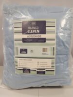 Acolchado Blanco París 2 1/2 Liso Reversible Doble Faz - Imagen 56