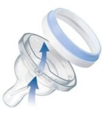 Mamadera 330ml 0% Bpa Anticolico Avent Philips Babymovil - Imagen 2