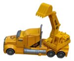 Juguete Auto Transformers Sonidos Luz Bombero Excavadora