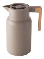 Jarra Termo 1lt Con Manija De Madera Pico Vertedor