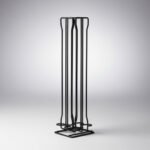 Porta Capsulas X 40 Nespresso Dos Guias Alambre Cromado - Imagen 7