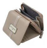 Billeteras Mujer Chica Jean Cartier Con Tapa Detalle Charol - Imagen 2