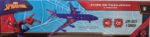 Juguete Avion De Pasajeros A Friccion Spiderman 40cm Color Azul - Imagen 3