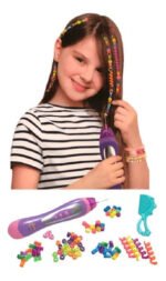 Juguete Set Peluqueria Infantil Trenzador Accesorios - Imagen 4