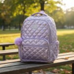 Mochila Escolar Urbana Puffer Nena Infantil Tornasolada