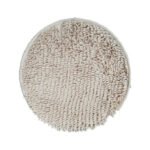Alfombra Baño Antideslizante Redondo Suave Shaggy 50 X 50 - Imagen 31