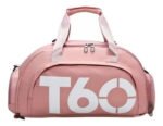 Bolsos Deportivos Impermeable 28x50x25 Color Rosa