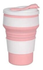 Vaso Plegable Jarro Térmico Mug Silicona Involcable Agarre - Imagen 13