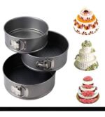 Molde Torta Desmontable 6 N°18/20/22/24/26/28 Cm Color Negro - Imagen 2