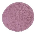 Alfombra Baño Antideslizante Redondo Suave Shaggy 50 X 50 - Imagen 25
