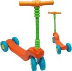 Monopatín Infantil De Pie Quickly Vegui Unisex 4 Ruedas Color Naranja - Imagen 3