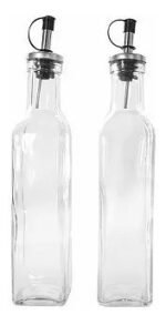 Set Aceitero Vinagrero Master Sale Vidrio 250ml 20cm