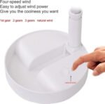 Ventilador Escritorio Portátil Ventilador Plegable - Imagen 7