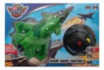 Juguete Avion Militar Radio Control Remoto Luz Babymovil - Imagen 2