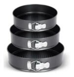 Set De Moldes Para Torta Repostería 24cm, 26cm Y 28cm Ms - Imagen 4