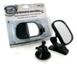 Espejo Delantero Pequeño Universal Para Auto Ideal Para Observar Al Bebé - Baby Innovation Color Negro - Imagen 4