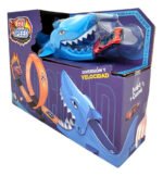 Pista Lanzador De Auto Go Speed Cocodrillo/tiburon ELG 54352 Color Tiburón - Imagen 3