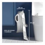 Asiento Reductor Inodoro Bebé Ok Baby Gris Con Escalera Antideslizante - Imagen 7
